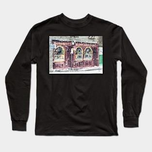 Leslie's Bar (snow) Long Sleeve T-Shirt